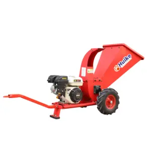 Branch Hay Chipper Root Leaf Mulcher Shredder Industrial Forestry Mobile Wood Provided Gasoline Diesel Engine or Electric Motor