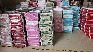 Juego de Ropa de Cama Ultrasónica de Lujo de 3 Piezas, Tamaño King, con Estampado, Disponible en Stock, Venta al Por Mayor - Product Image 4