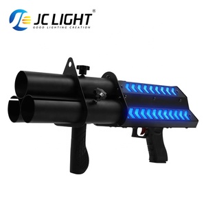 Efecto de escenario Pistola de confeti eléctrica de tres cabezas 3 <span class=keywords><strong>Shooter</strong></span> Cannon Party Led Máquina de confeti - Product Image 4