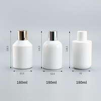 Diffuseur de parfum en verre opale de 180 ml pour l'essence de parfum, récipient pour la décoration intérieure, purificateur d'air