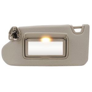 Nissan Teana Sun Visor Beige Left Side 2013-2018 Model 96401-3TA2A 96400-3TA2A With Mirror And Light - Product Image 1