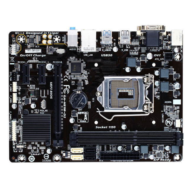 Ga Motherboard H81 H81M DS2 S1 D2 S2PH HD3 H81-D3HD2 LGA 1150 DDR3 PC Motherboard