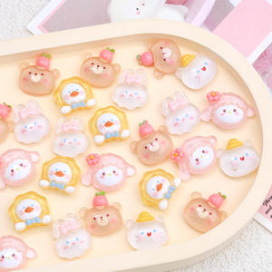 Novedad: Figuras de Resina de Animales Adorables y Ecológicas, Accesorios Decorativos DIY con Múltiples Estilos, Mini Charms Variados - Product Image 5