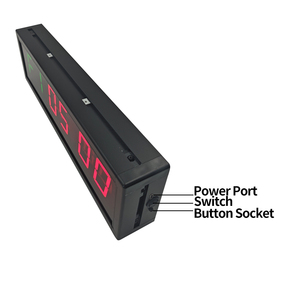 Temporizador Digital Electrónico Negro de 1.8 Pulgadas con Enchufe, Cronómetro de 6 Dígitos para Fitness - Product Image 4