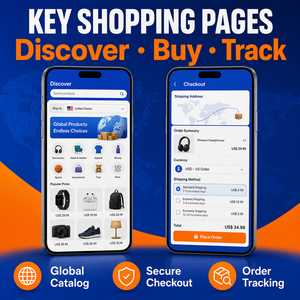 Développement d'applications de commerce électronique transfrontalier personnalisées pour iOS et Android avec paiement multi-devises LionCreate - Product Image 3