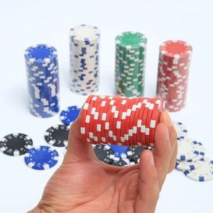 Jetons de poker en plastique PS personnalisés en gros, jetons de casino écologiques en polystyrène pour bars et cadeaux promotionnels - Product Image 2