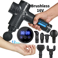 Premium Percussion Pro Device Pistolet Fascial Pistolet De Massage Musculaire Électrique De Poche Pistolet De Massage Des Tissus Profonds Genou Main Pistolet