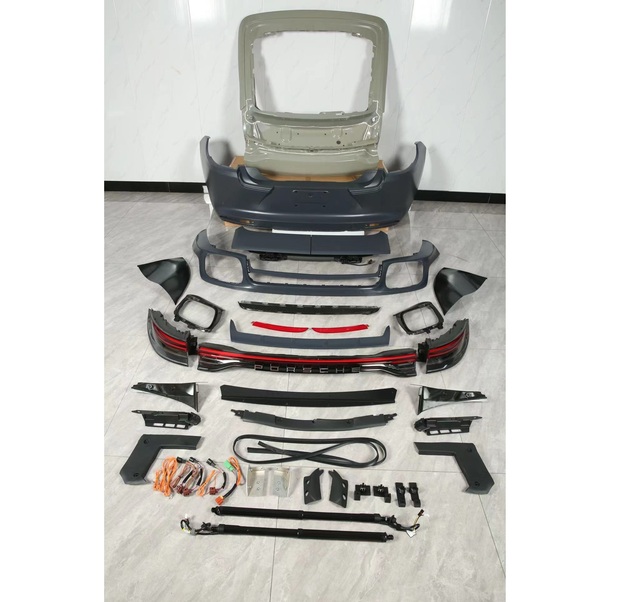 Bodykit for 970 Upgrade to 971 Car Tuning Parts Panamera Modification Old to New Front and Rear Bumper Luxury Vehicle Accessory