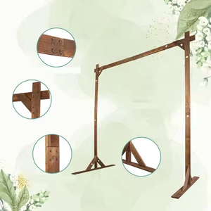 Arc carré moderne <span class=keywords><strong>en</strong></span> <span class=keywords><strong>bois</strong></span> pour événements corporatifs et événements verts de jardin Célébration de mariage - Product Image 6