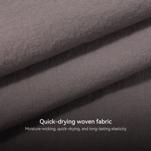 QUICKSHOW メンズ カスタムバギー カーブドナイロン トラックパンツ 速乾性 伸縮性 スタック 無地 防風 軽量 カジュアルスタイル - Product Image 3