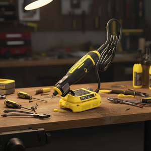 Herramienta Oscilante Stanley de 10V con Cable, de Iones de Litio, Multiherramienta de Velocidad Variable - Product Image 3