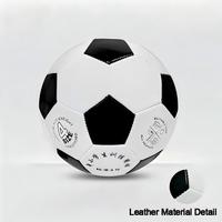 Ballon de football de taille 5 en cuir PU cousu à la machine, de qualité supérieure, prix d'usine, pour l'entraînement des étudiants, personnalisable, pour le jeu en extérieur