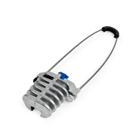 Pince de tension pour extrémité de câble à fibre optique, pince d'ancrage, pince de suspension de type cale pour câble ADSS PA300, PA500, PA1500, PA2000, PA3000