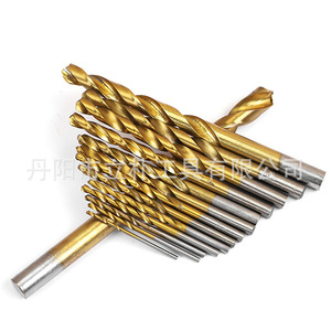 Titanium Plated 99pc Metric Jobbers Length <b>Drill</b> <b>Bits</b> Set For Nonferrous Metals Hex Shank - Product Image 4