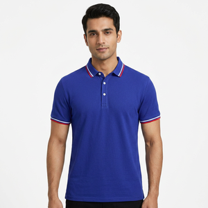 Camiseta Polo de 210g con Logotipo Personalizado OEM, Diseño Bordado e Impreso, Ropa de Trabajo Personalizada para Empresas, Camiseta Polo de Alta Gama con Solapa - Product Image 1