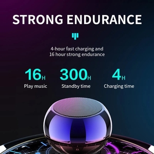 Loa Mini Di Động TWS Không Dây Máy Phát Nhạc Loa Siêu Trầm Không Dây Loa Siêu Trầm Không Dây Hộp Âm Nhạc M3 Loa Nhỏ - Product Image 4