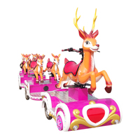 Equipo de Parque de Atracciones al Aire Libre, Tren Eléctrico, Tren Sin Rieles para Niños en Venta