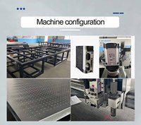 Machine de découpe de tissus entièrement automatique YuChon avec contrôle informatique pour la conception de motifs sur soie et textiles