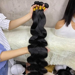 Venta al por Mayor de Cabello Humano Virgen 100% Remy, Lote de Extensiones de Cabello Liso y Ondulado, 10A, Cabello Indio - Product Image 2