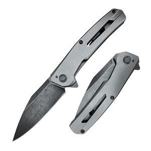 Cuchillo de bolsillo Ker shaw FLYBY 1404 DIY OEM para camping, 3.07 pulgadas, acero inoxidable D2/D420, plegable, para caza, senderismo y actividades al aire libre, 57-59HRC - Product Image 1