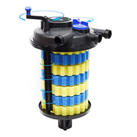 Filtre à eau pour bassin à poissons Koi SUNSUN CPF-15000, écologique, ultra silencieux, économie d'énergie, UVC 18W, jusqu'à 30000L