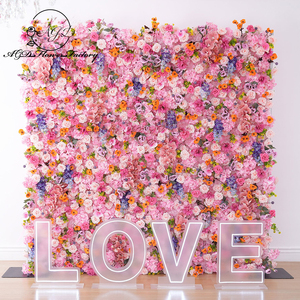 <span class=keywords><strong>Fleur</strong></span> en soie réaliste et romantique pour mariage, Saint-Valentin et Pâques, toile de fond prête à l'emploi pour photomaton, usine de fleurs AGD - Product Image 2