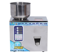 Distributeur de graines de haricot de sac d'acier inoxydable comptant la particule de remplisseur d'emballage de poudre de café/machine de pesage et de remplissage
