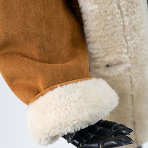 Manteau en daim pour femmes, vente en gros, doux, élégant, vêtements courts, vestes, <span class=keywords><strong>trench</strong></span>-coat en faux daim pour streetwear - Product Image 5