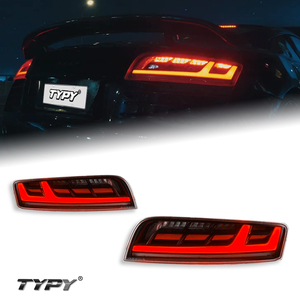 Conjunto de luces traseras TYPY para Audi R8 2007-2015, actualización a nuevas luces traseras LED, luces de circulación diurna y direccionales secuenciales. - Product Image 1