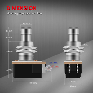 PBS-24B-4 OFF-(ON) Công Tắc Chân Nút Nhấn - Product Image 4