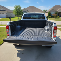 Longwyll Kit complet de protection de benne de pick-up en HDPE, anti-rayures, étanche, compatible avec Fiat Titano Peugeot Landtrek, robuste