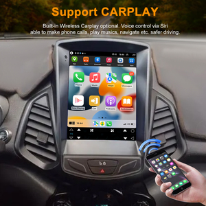 Lecteur dvd stéréo de voiture électronique android pour <span class=keywords><strong>Ford</strong></span> <span class=keywords><strong>Fiesta</strong></span> Eco <span class=keywords><strong>sport</strong></span> <span class=keywords><strong>2018</strong></span> lecteur de navigation GPS à écran vertical de voiture tactile - Product Image 5