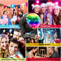 Rts Disco Party Lights DJ Stage Light pour Dance Floor Parties Anniversaire Rave Home Karaoké Noël Mariage Bar Club Décoration