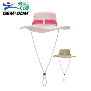 Nuevo Sombrero de Pescador de Algodón Color Caqui Rosa, Protección Solar para las 4 Estaciones, Unisex, para Ciclismo, Viajes y Actividades al Aire Libre - Product Image 1