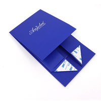 Customized square Magnetic Folding Paper Box Is Treated with a Matte Coating Magnetic Gift Paper Box Cardboard Packing Paper Box