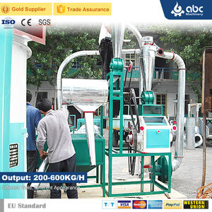 स्टील संरचना, कॉम्पैक्ट निर्माण और ऊर्ध्वाधर व्यवस्था के साथ आटा मिल मशीन - Product Image 4