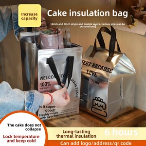 Sacchetto Termico Commerciale <span class=keywords><strong>di</strong></span> Alta Qualità per Consegna e Asporto, Super Delizioso e <span class=keywords><strong>di</strong></span> Bell'Aspetto, in Materiale Composito Refrigerato - Product Image 3