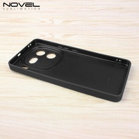 Étui de téléphone portable étanche et antichoc en TPU 2D + plaque d'aluminium pour sublimation, support de téléphone, personnalisable DIY, série Vivo IQ00