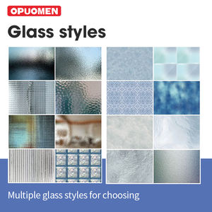 <span class=keywords><strong>Porte</strong></span> en verre battante en aluminium pour salle de bain, style européen moderne, insonorisée et imperméable, très populaire - Product Image 3