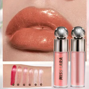 Zhejiang Hot Sale Miss Lara Custom Logo Private Label Exquisite Lip Gloss Lip Gloss Wholesale