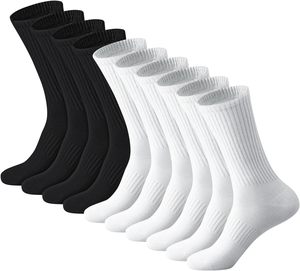 Black White Custom <strong>Socks</strong> Breathable Cotton Manufacturers Compression <strong>Socks</strong> Sports Tube Crew <strong>Socks</strong> - Product Image 1
