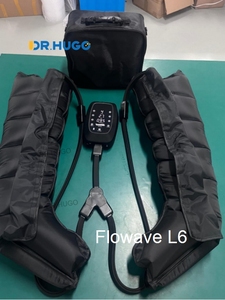 DR.HUGO Flowave L6 Professional Air Compression Leg Massager Portable compression boot Electric Air Pressure Leg Massage <b>Machine</b> - Product Image 4