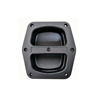Accessoires Poignée combinée dissimulée en aluminium avec cordon de serrage, poignée hexagonale pour boîte à air, dimensions 160L*150W*55H mm