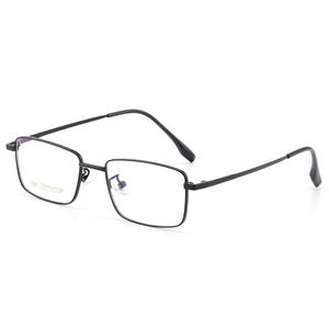 Danyang – lunettes rectangulaires à monture complète pour hommes, montures prescriptives légères en alliage de titane, pour tenue décontractée et professionnelle, 68023 - Product Image 1
