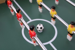 2020 Nóng Bán Gia Đình Lưu Trữ 4Ft Có Thể Gập Lại Bóng Đá Bằng Gỗ <span class=keywords><strong>Tablel</strong></span> Foosball Bảng - Product Image 6
