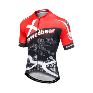 Venta al por mayor de camisetas de ciclismo unisex personalizadas de talla grande con estampado por transferencia térmica, dobladillo cosido y puños elásticos, ideales para reventa en deportes de verano. - Product Image 4