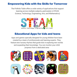 Tavolo Interattivo Smart con <span class=keywords><strong>Display</strong></span> 4K e Supporto <span class=keywords><strong>Multi</strong></span>-Interfaccia per Negozi, Istituti Educativi e Uso Domestico, Facile da Installare - Product Image 4