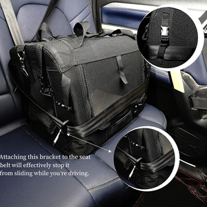 Foldable Portable Soft Dog Travel Crate <b>Kennel</b> with Straps Pet Carrier with Mesh Windows <b>for</b> <b>Cat</b> Rabbit Puppy Washable Fabric - Product Image 6