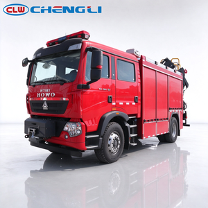 Promotion Spéciale : Camion de Secours et de Pompiers Robuste HOWO 4x2 avec Cabine 6 Places, Grue Pliante 5 Tonnes – OEM/ODM pour Secours d'Urgence en Zone Urbaine et Catastrophes - Product Image 5