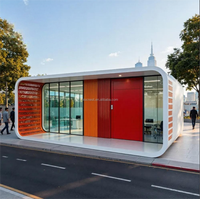 Maisons préfabriquées de luxe, maison conteneur, maison modulaire en capsule, bungalow pour hôtels, magasins, bureaux, location Airbnb